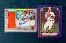 2026 Bowman Chrome Samuel Basallo RC Jumbo Auto Relic /150 Jaiden Lo Re Geo /250