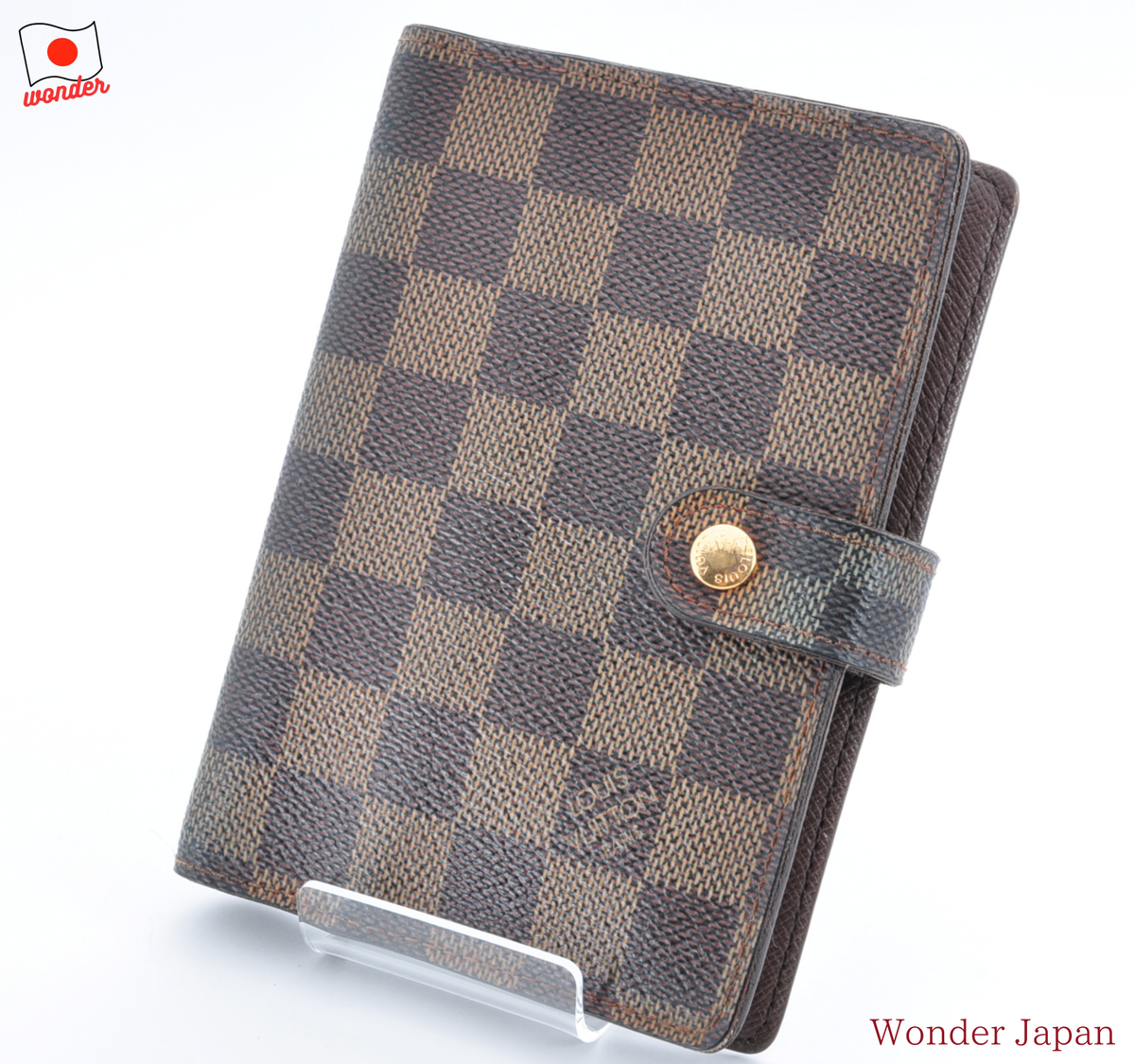 Louis Vuitton R20700 Damier Agenda PM Diary Cover #CA0065 Auth JAPAN *0045