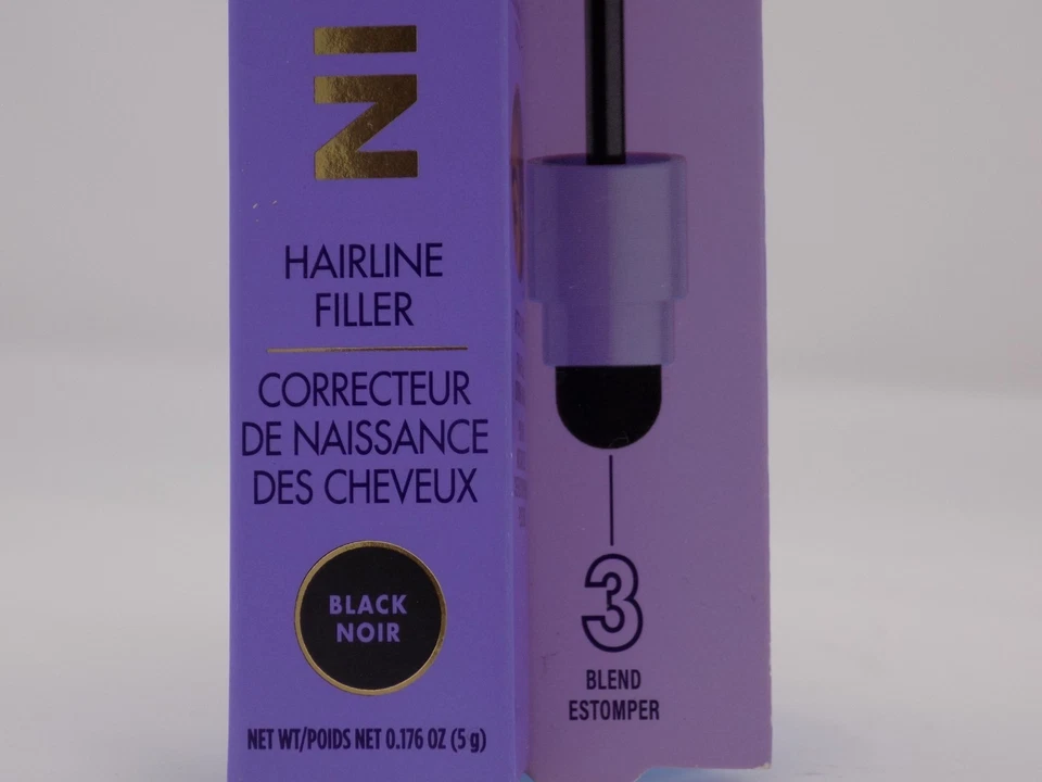 Relleno Toppik Fill Me In Hair Line Black Noir 0,176 oz. NUEVO Foto 3 de 4