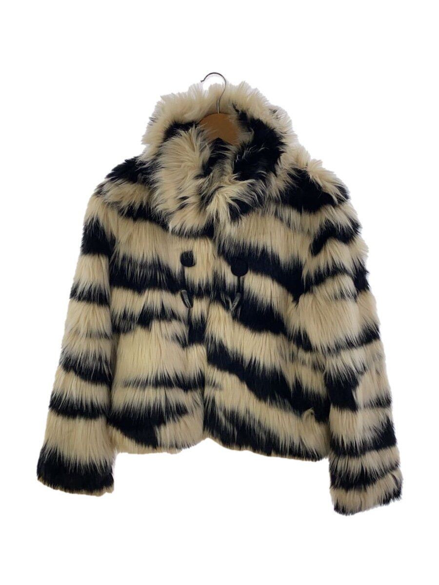 Giacca Desigual altra pelliccia S acrilico bordo bianco 21WWEWAF usata