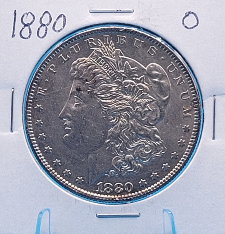 1880-O New Orleans Morgan Silver Dollar $1 Coin