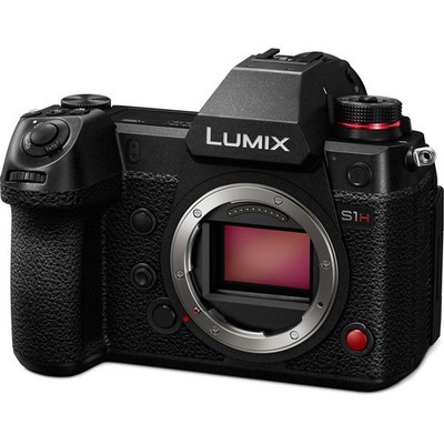 Panasonic Lumix DC-S1H 24.2MP Mirrorless Camera - Black (Body Only