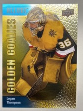 2023-24 23/24 Allure Golden Goalies GG-13 Logan Thompson Vegas Golden Knights