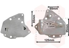 Ölkühler für Fiat Doblo Großraumlimousine 263_ 1.6 Lancia Delta III 844