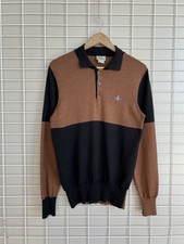 Vivienne Westwood Wool Polo Long Sleeve Mens Size M/L Rugby Shirt Jumper Sweater