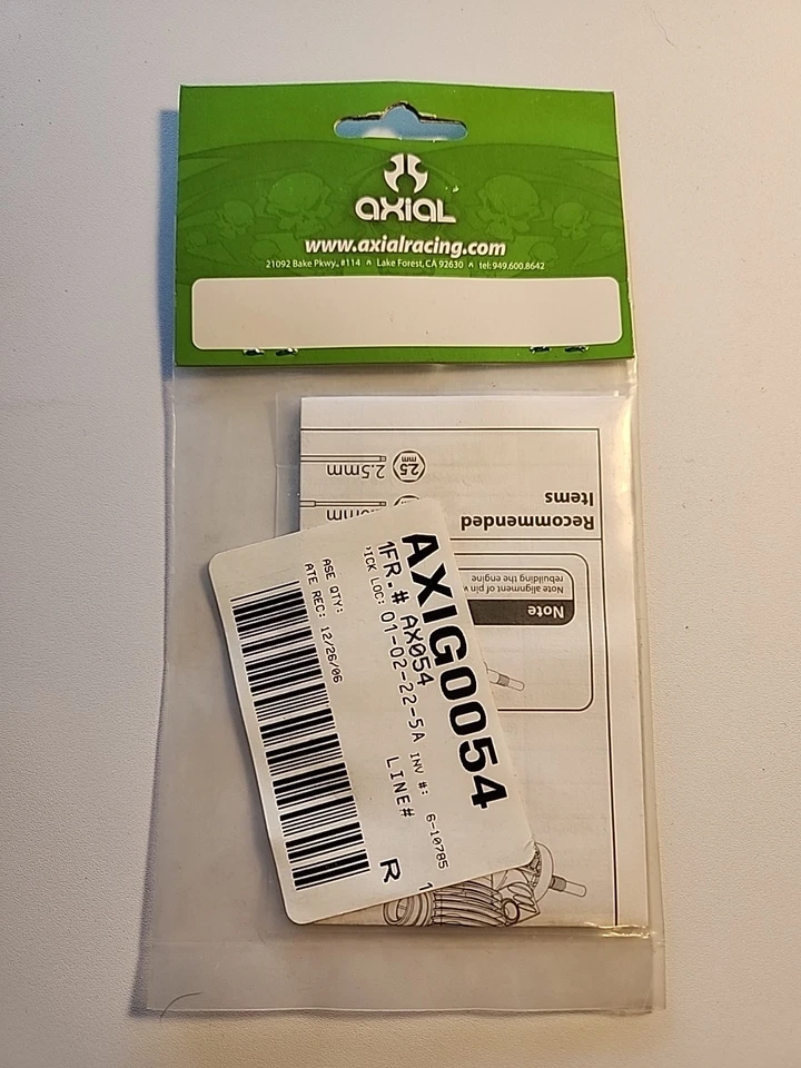 Axial AX054 Head Gasket Shims .15mm .3mm for .32 Engine - Image 2 of 2