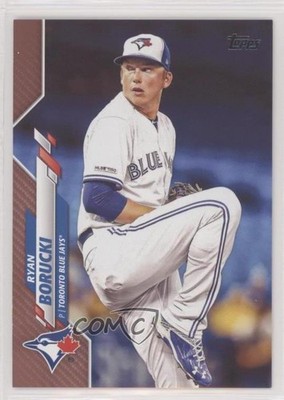 2020 Topps Mother's Day Pink 1/50 Ryan Borucki #642 0au4