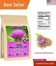 Milk Thistle Tea Bags, 40 Teabags, 3g/Bag - Natural Milk Thistle Seed