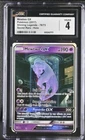 2017 Pokémon Shining Legends Mewtwo GX Secret Rare 78/73 CGC 4