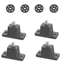 Anti-Vibration Shock Absorbing Rubber Mounting Bracket for Ductless Mini Split A