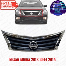 Front Bumper Upper Grille Assembly Oem Emblem New For 2013-2015 Nissan Altima