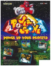 Power Stone Capcom Video Arcade Flyer / Brochure / Ad - Excellent image