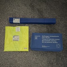 Vauxhall OEM Emergency Kit ? Triangle, Hi?Vis Vest & First Aid (Unused,GM Parts)
