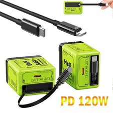 2 In 1 GaN Charger Scalable 120W Max Fast Charger Module With Type C  USB Ports