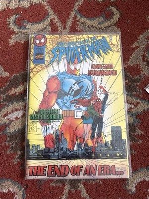 Marvel Comics The Spectacular Spider-Man #229 The Greatest Responsibility Sal B 