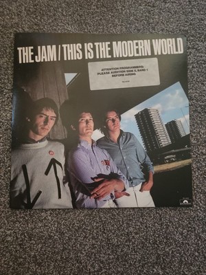 The Jam This Is the Modern World Vinyl EX/EX PD-1-6129 Rare Promo Hype Warning