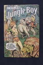 1951 FICTION HOUSE WAMBI JUNGLE BOY #14 