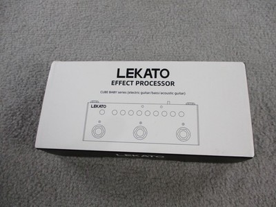 Lekato Effect Processor Cube Baby Series Electric Guitar Bass Acoustic Pedal