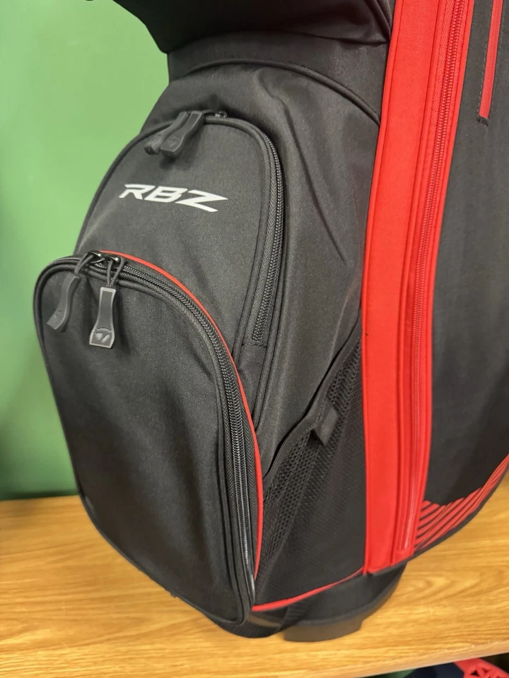 Carro de golf TaylorMade RBZ Speedlite 14 vías bolsa, negro/rojo NUEVO con etiquetas Foto 4 de 4