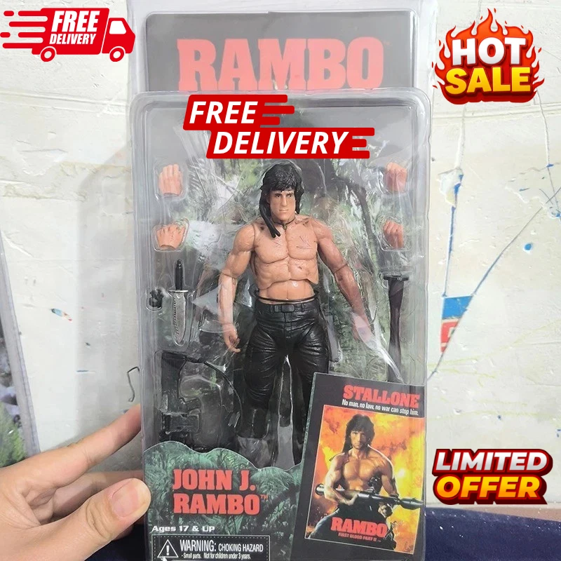 NECA Rambo Action Figures & Accessories for sale - eBay