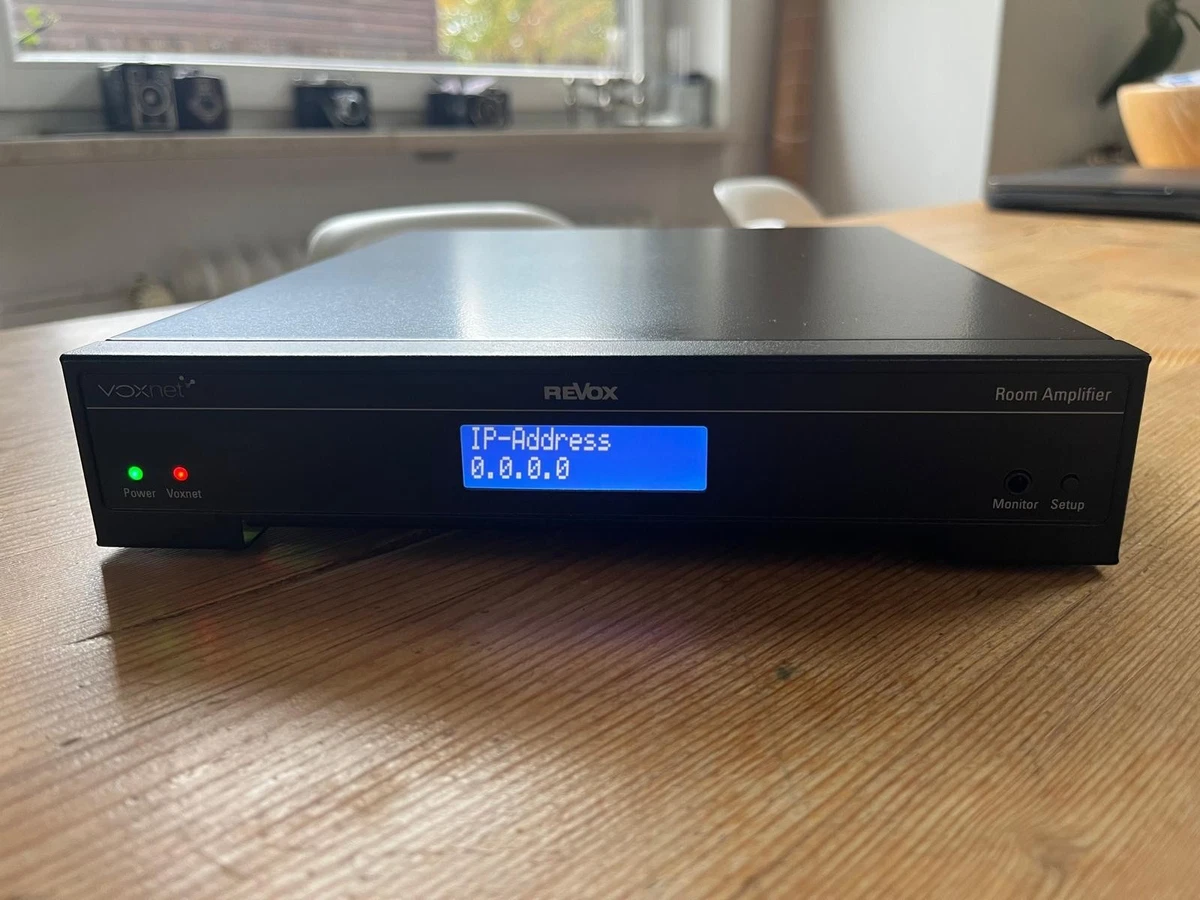 Amplificador Revox M30 Multiuser Amplifier - Wi-Fi/Lan (negro con embalaje original)