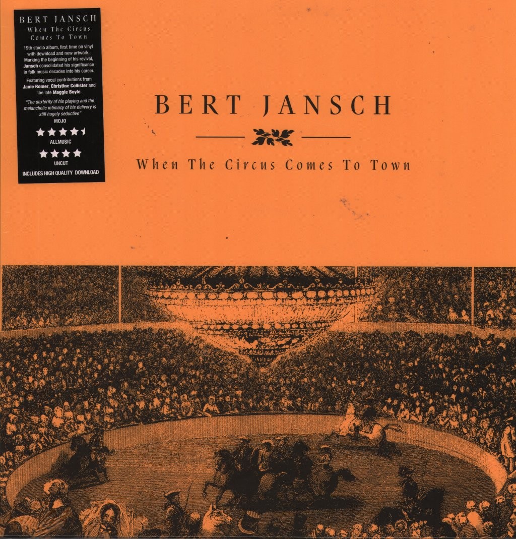 Bert Jansch When the Circus Comes To Town LP Vinyl NEW