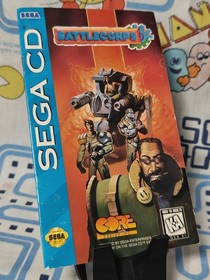 Battlecorps (Sega CD, 1993) Disc and Manual Only
