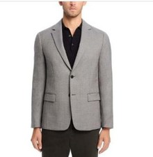 Theory Men's Gray Clinton Hopsack Wool Sport Coat 40 RTL: 595.00