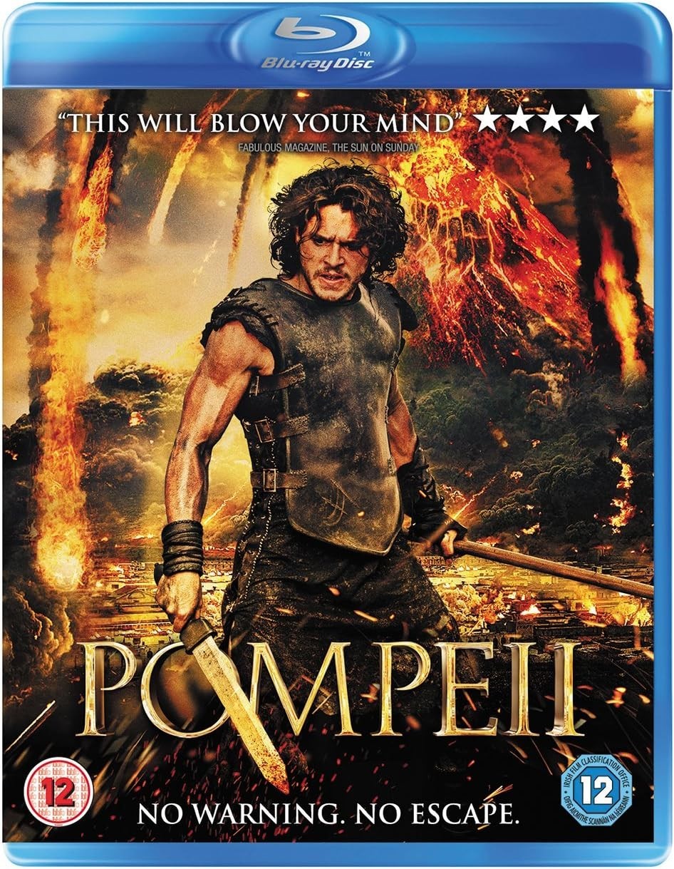 Pompeii (Blu-ray) 2014 Region B **NEW**