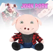 Funny John Pork Plush Doll Popular Video Toy Room Decor Pillow Kids Gift (78 cha