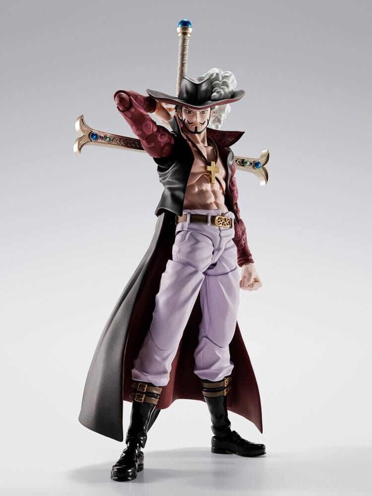 ONE PIECE - Dracule Mihawk Hawkeye S.H. Figuarts Action Figure Bandai