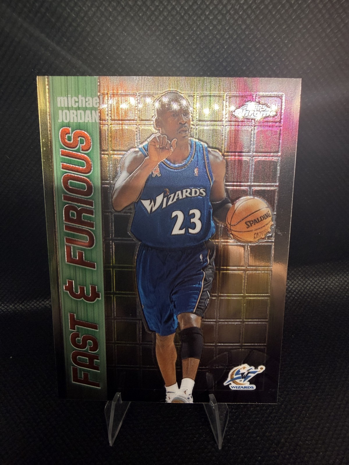 2001-02 Topps Chrome - Fast & Furious Michael Jordan #FF05