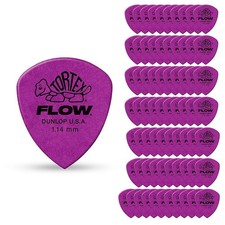 Dunlop Tortex Flow Guitar Picks STD PK72 1.14 mm 72 Pack