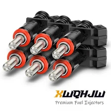 For BMW 330i 3.0L 2006 NEW Set Of 6 Ugrade Fuel Injectors # 7531634 13537531634