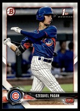 2018 Bowman Draft Ezequiel Pagan Chicago Cubs #BD-106