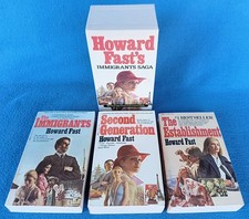 Immigrants Saga 3 Box Set~Howard Fast~Immigrants,Second Generation,Establishment