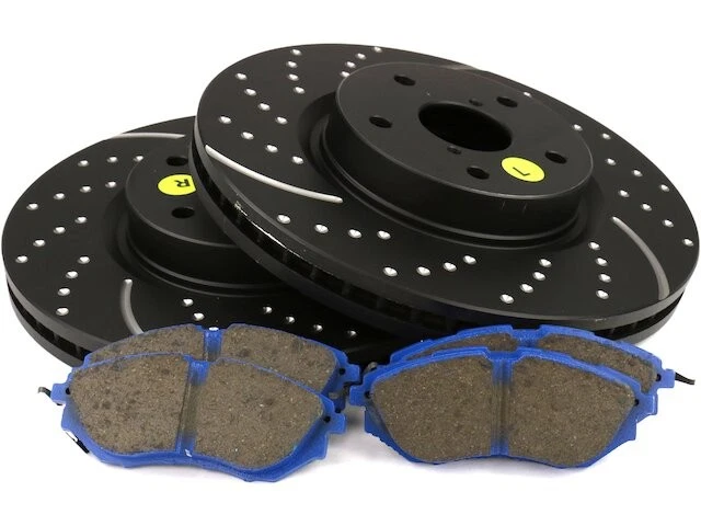 Комплект переднего тормозного колодки и ротора для Subaru Forester 2009-2010 годов выпуска EBC 27194JQFN - Изображение 3 из 3