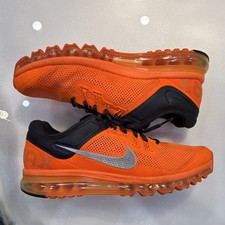 Nike Air Max Men s Orange/Black/Gray Low Top ...
