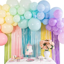 Balloon Garland Kit-96Pcs Small and Large Macaron Balloon-Wedding Birthday Party