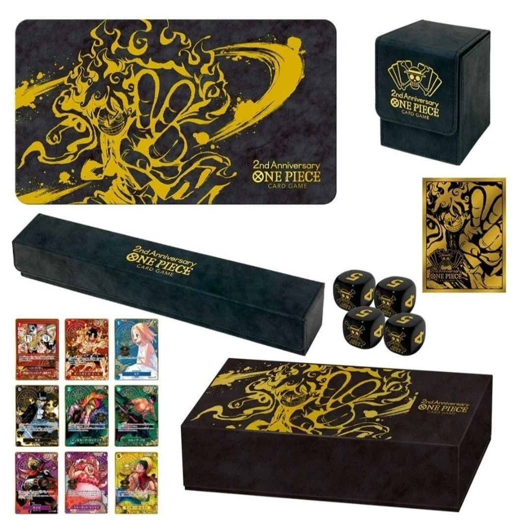 20thANNIVERSARYPACK2ndWAVE未開封BOXシュリンク付き② SEALED IN BOX] ONE PIECE Card Game 2nd ANNIVERSARY SET Japanese