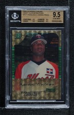 2005 Bowman Draft Chrome Superfractor 1/1 Francisco Liriano BGS 9.5 GEM MINT uk2