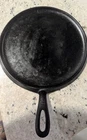 Vtg. Griswold Cast Iron #8 Large Block Logo Griddle #608 A Erie PA
