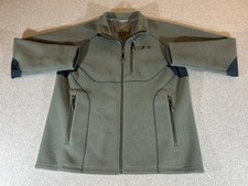 Under Armour Jacket Men Large Fleece Full Zip Thermal Heavyweight Performance UA