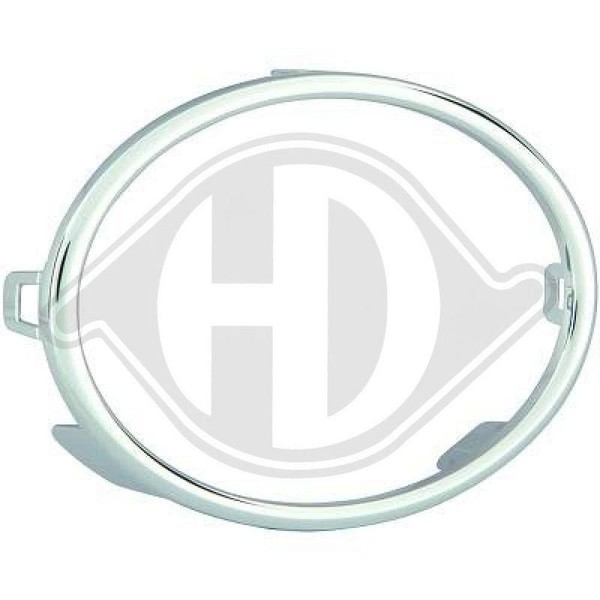 Zier /Schutzleiste StoßFäNger Diederichs 2215043 FüR VW Vorne Links-image