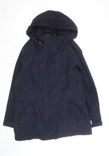 Pacific Trail Herren Parka Jacke blau mit Kap...
