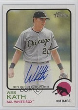2022 Topps Heritage Minor League Edition Real One Wes Kath #ROA-WK Auto 12g7