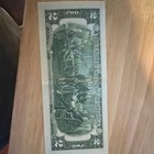 1976 $2 US Federal Reserve Banknote C01347213A Green Seal — photo 2