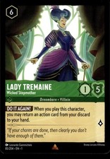 Disney Lorcana 85/204 Lady Tremaine Card TCCCX