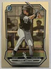 2026 Bowman Chrome 1st Bowman Colby Shelton Chicago White Sox BCP-144