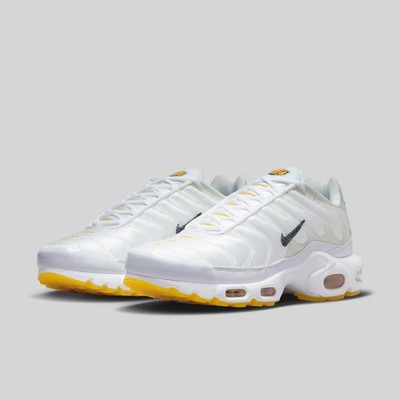 Nike Air Max Plus SE 'M. Frank Rudy' White Yellow DQ8960-100 Men's Size 9 Shoes